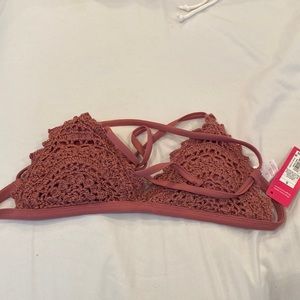 Target swim bikini top never worn